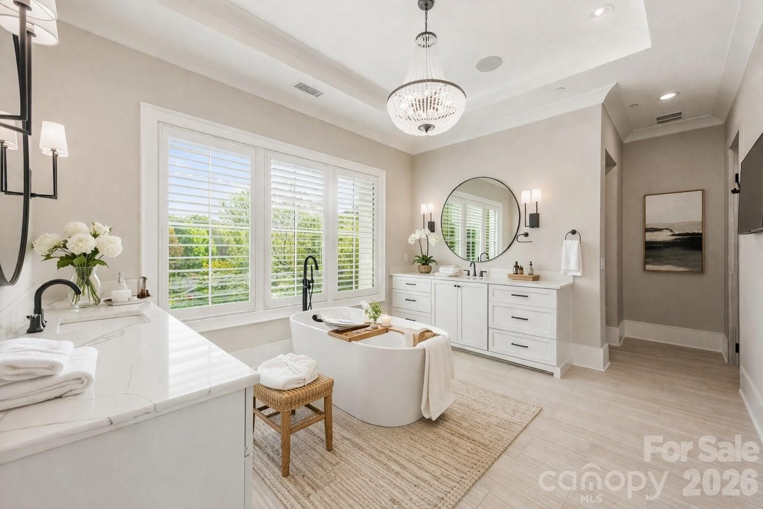 Primary Bathroom - 19329 Watermark Drive, Cornelius