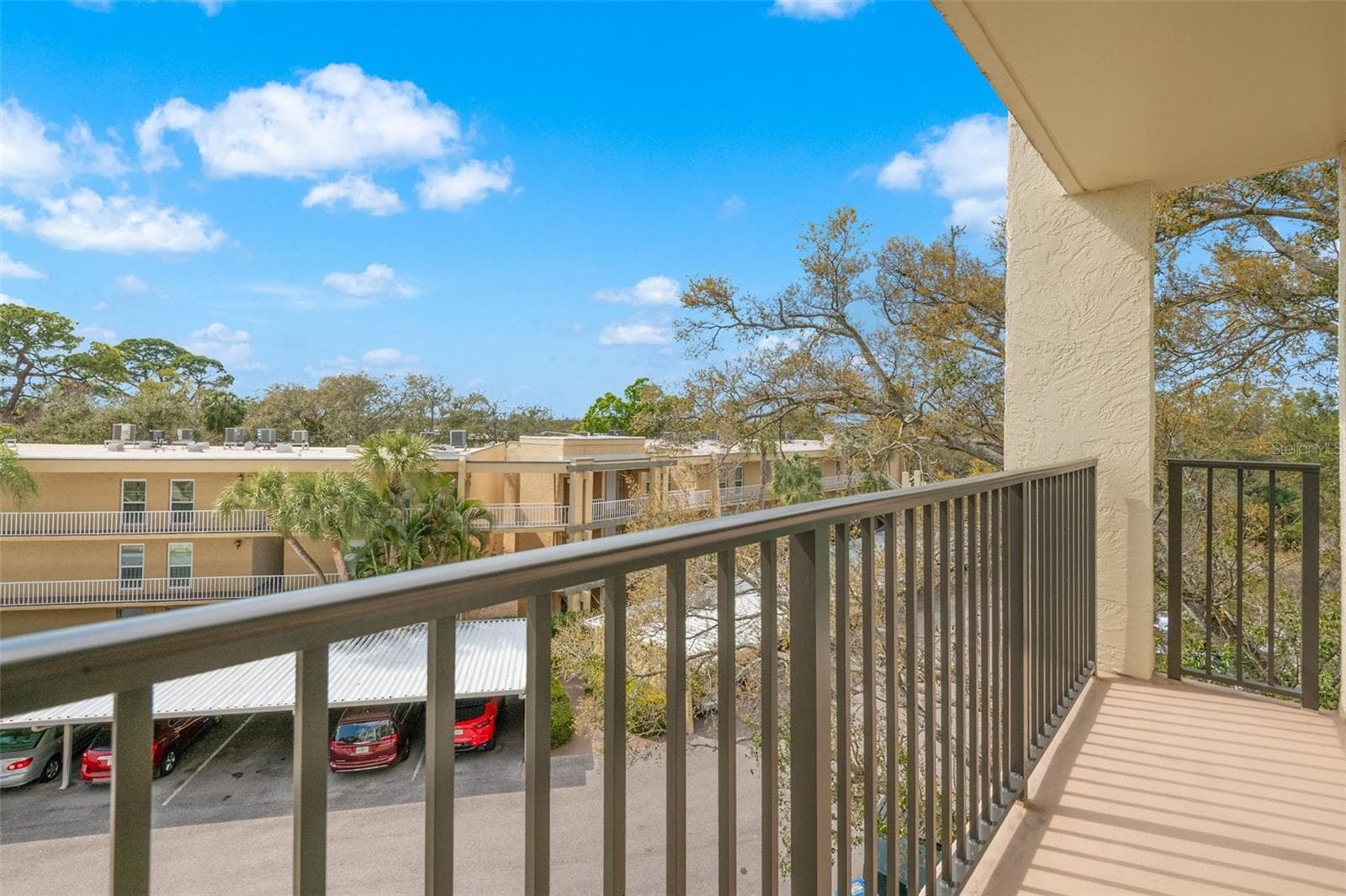 One of TWO balconies off the Primary Suite - 225 COUNTRY CLUB DR #F-1401, LARGO