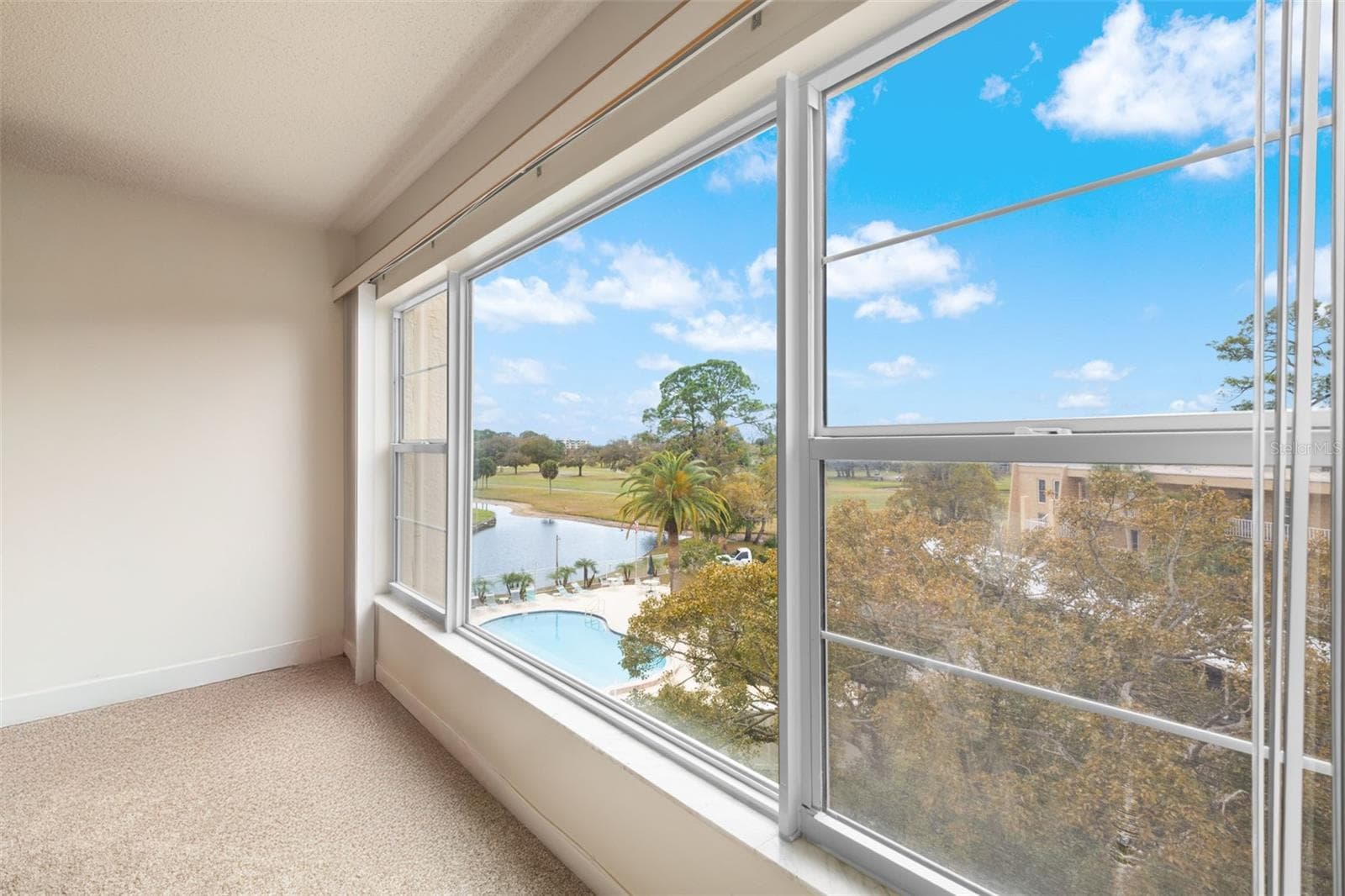 Overlooking the Pool and the Fairway - the convenience of living in central Pinellas County, and the gorgeous green space of the East Bay Country Club. - 225 COUNTRY CLUB DR #F-1401, LARGO