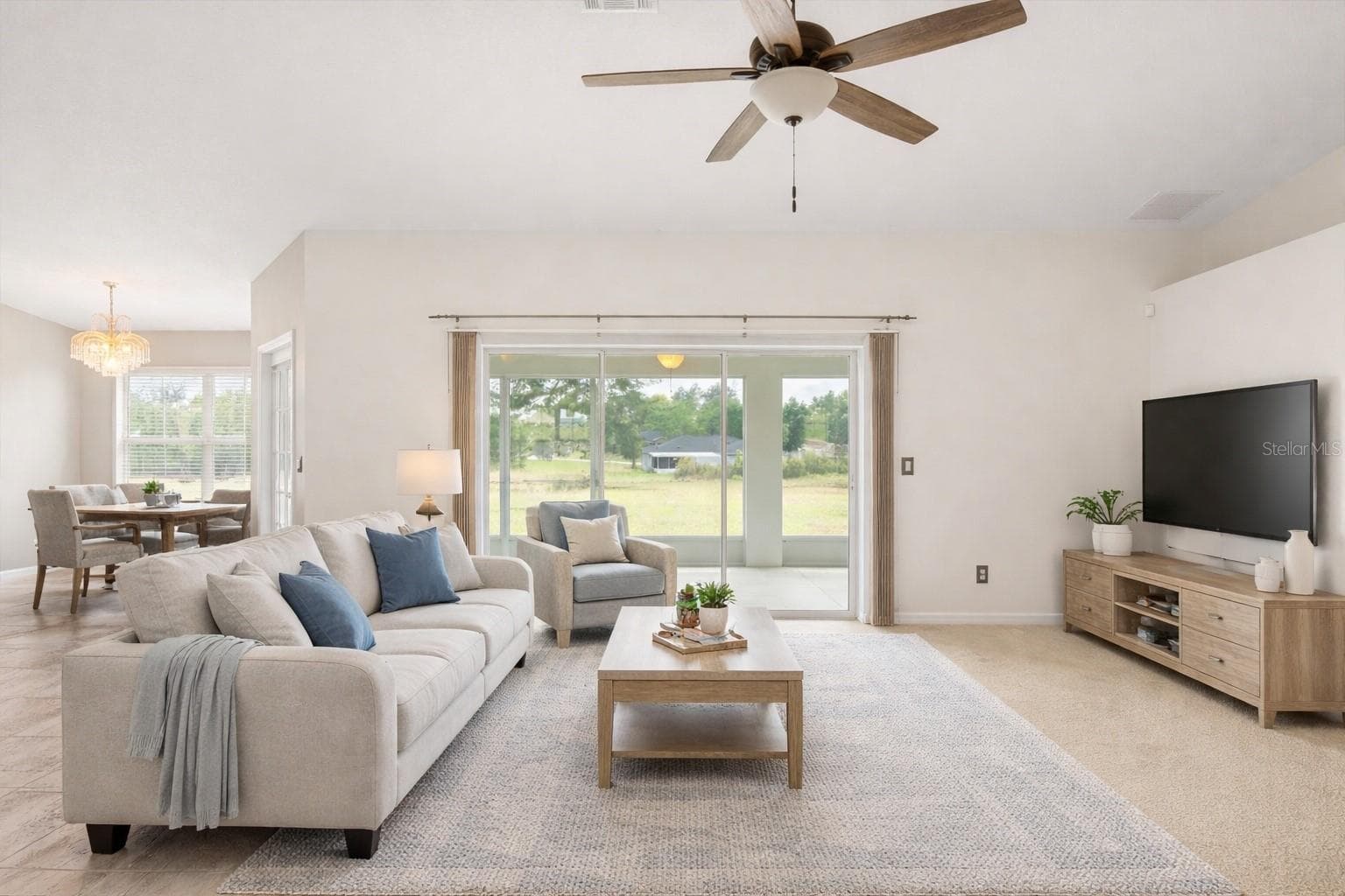 Living room area - 4910 SW 109TH LOOP, OCALA