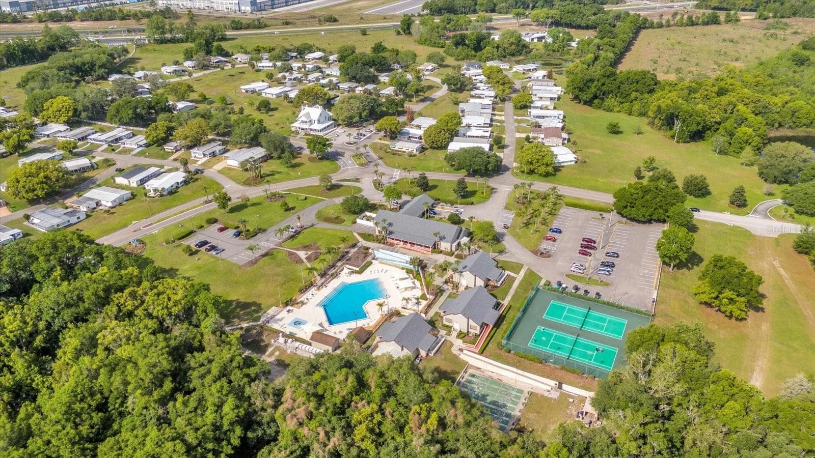 Depot Overhead view of complex and some of the 800 Acres within Zellwood Station - 4114 MYRTLE OAK CT #852, ZELLWOOD