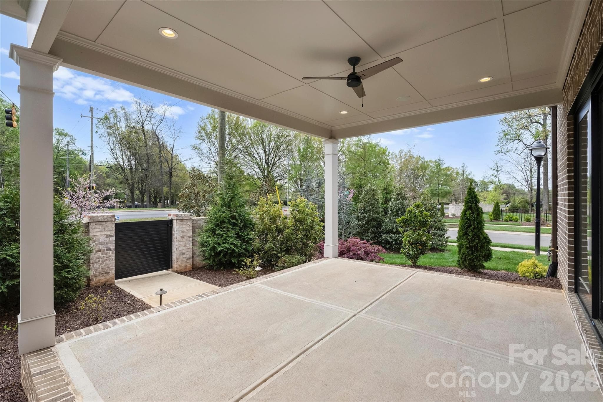 Covered Patio - 8159 Fairview Road, Charlotte