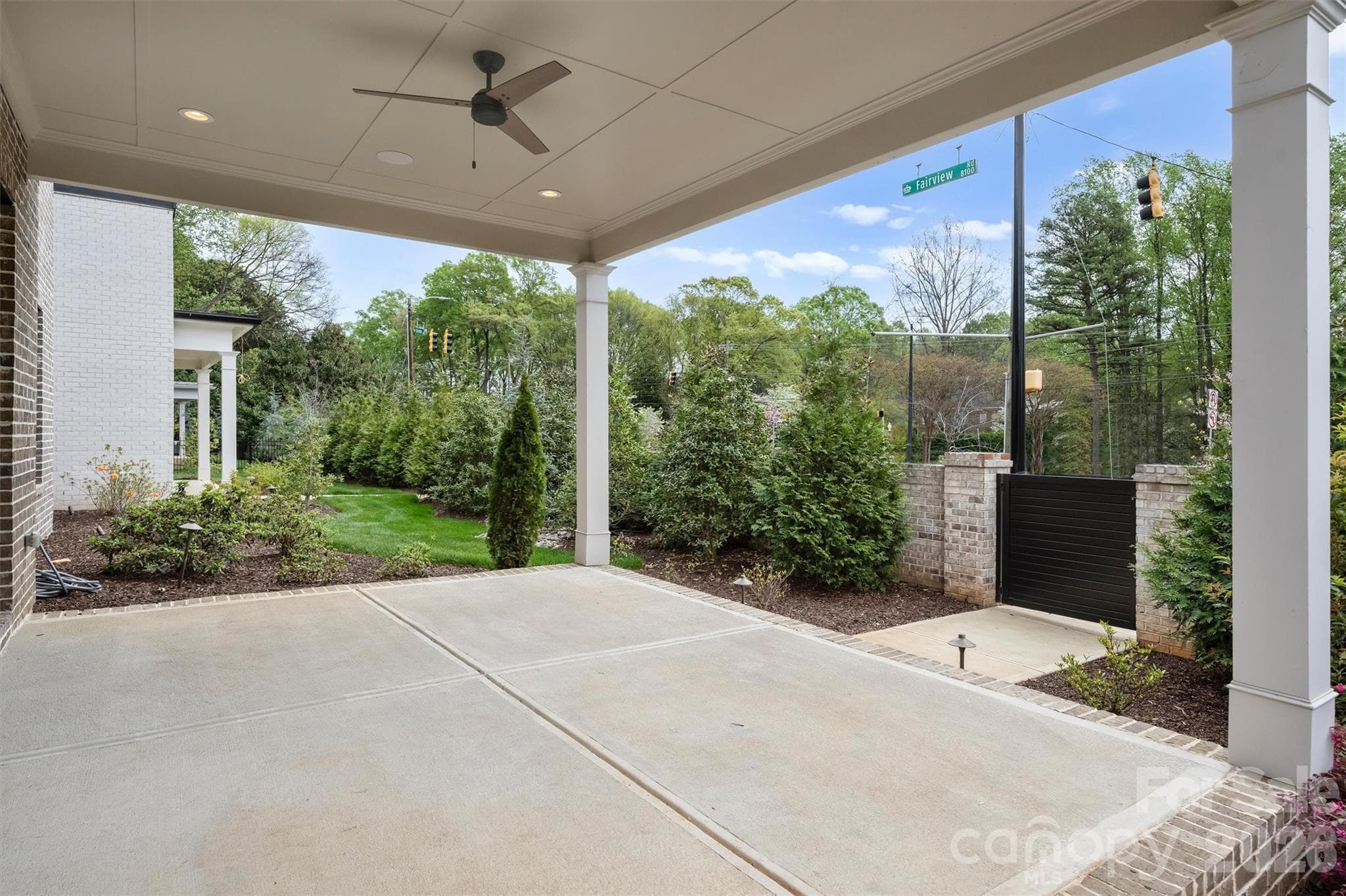 Covered Patio - 8159 Fairview Road, Charlotte