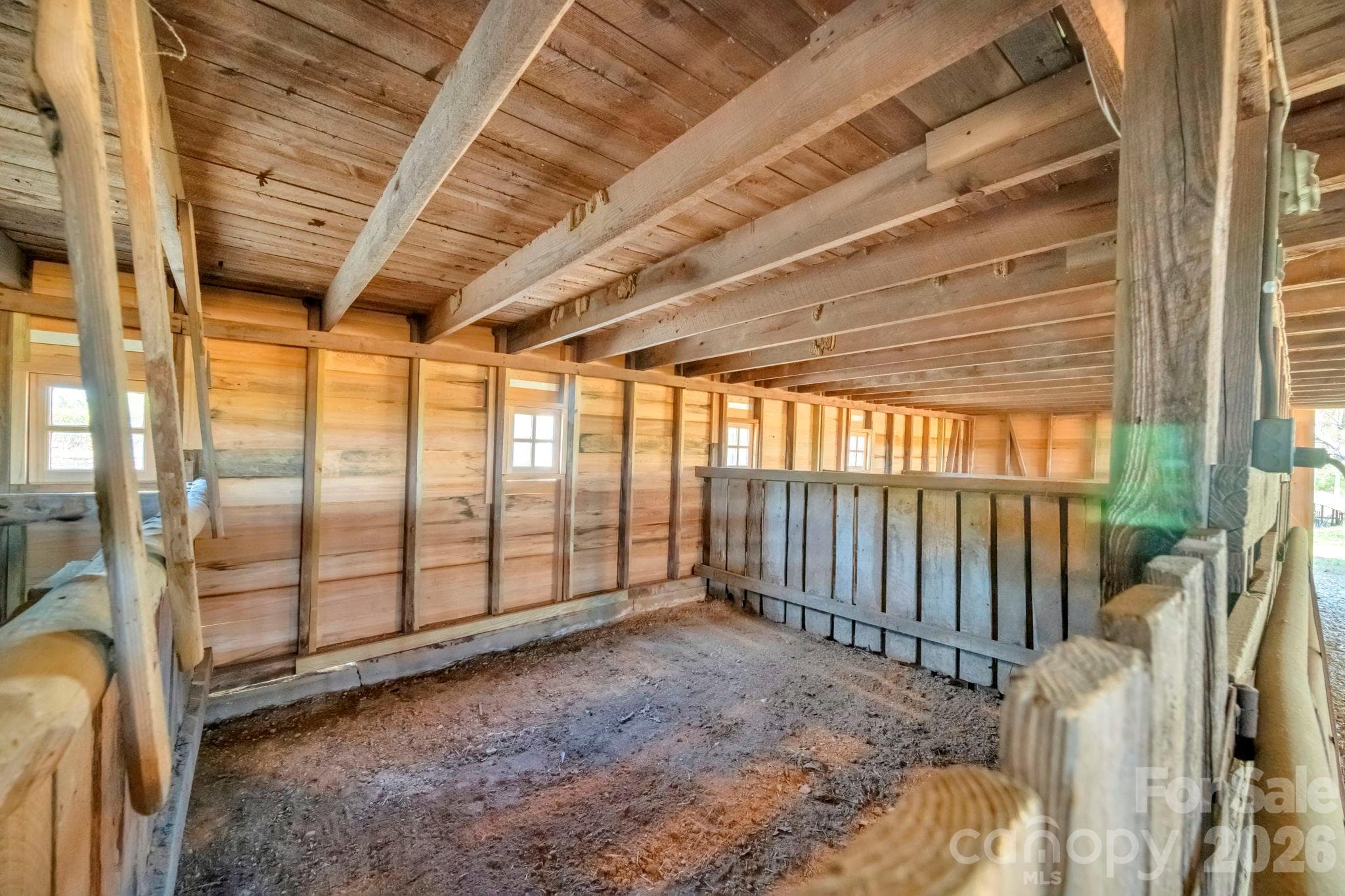 Historically used as a cattle barn (stalls vary in size) - 32286 Laton Road, Albemarle