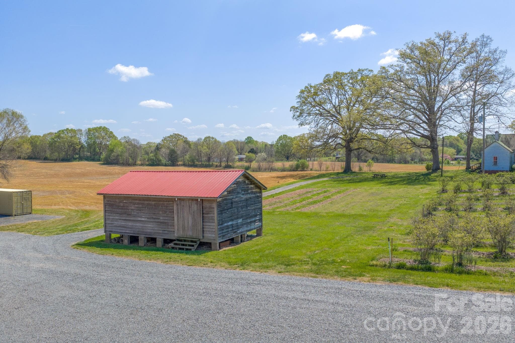 Cypress siding equipment barn - 32286 Laton Road, Albemarle