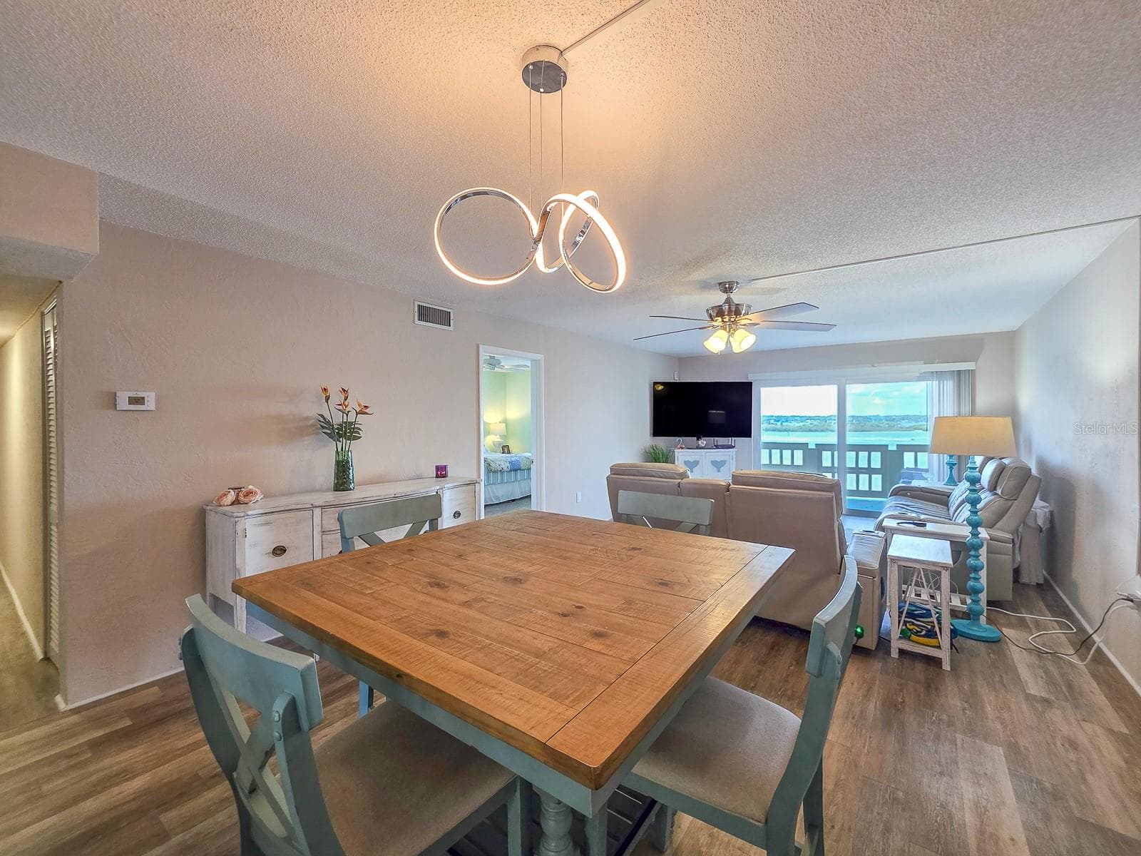 Full view to the Intracoastal river - 3606 S PENINSULA DR #605, PORT ORANGE