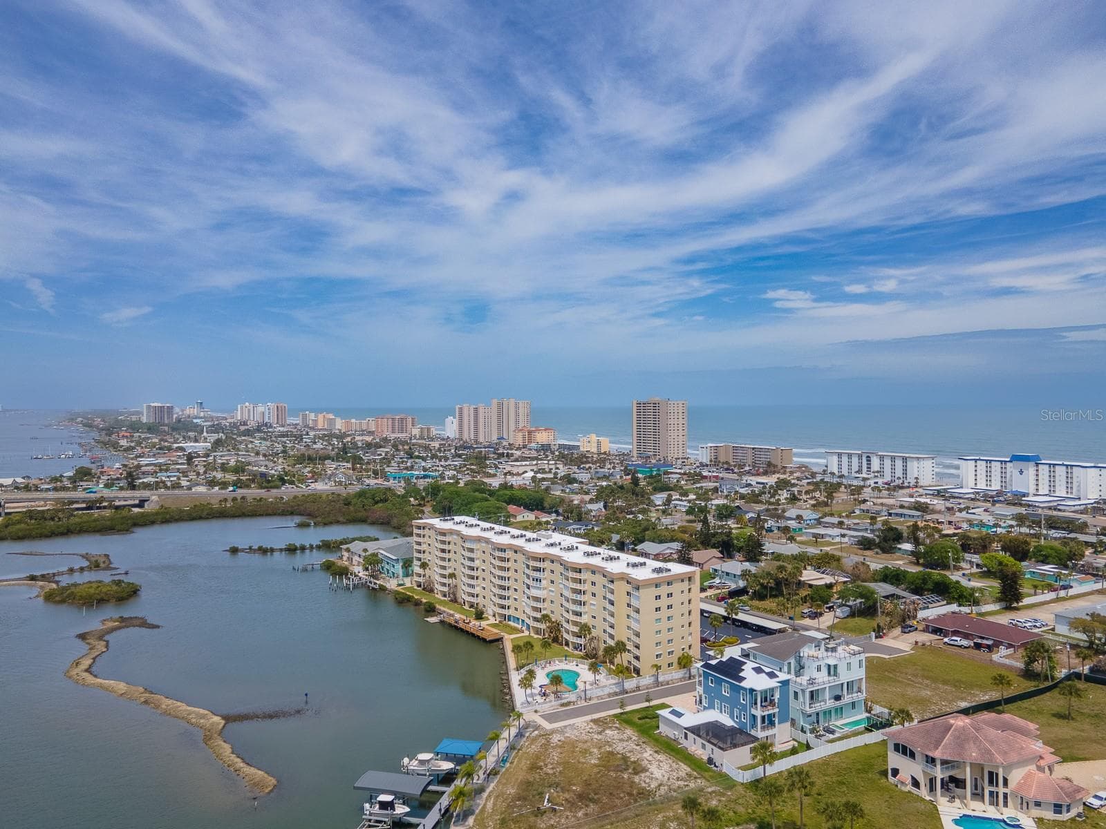 Northeast views - 3606 S PENINSULA DR #605, PORT ORANGE