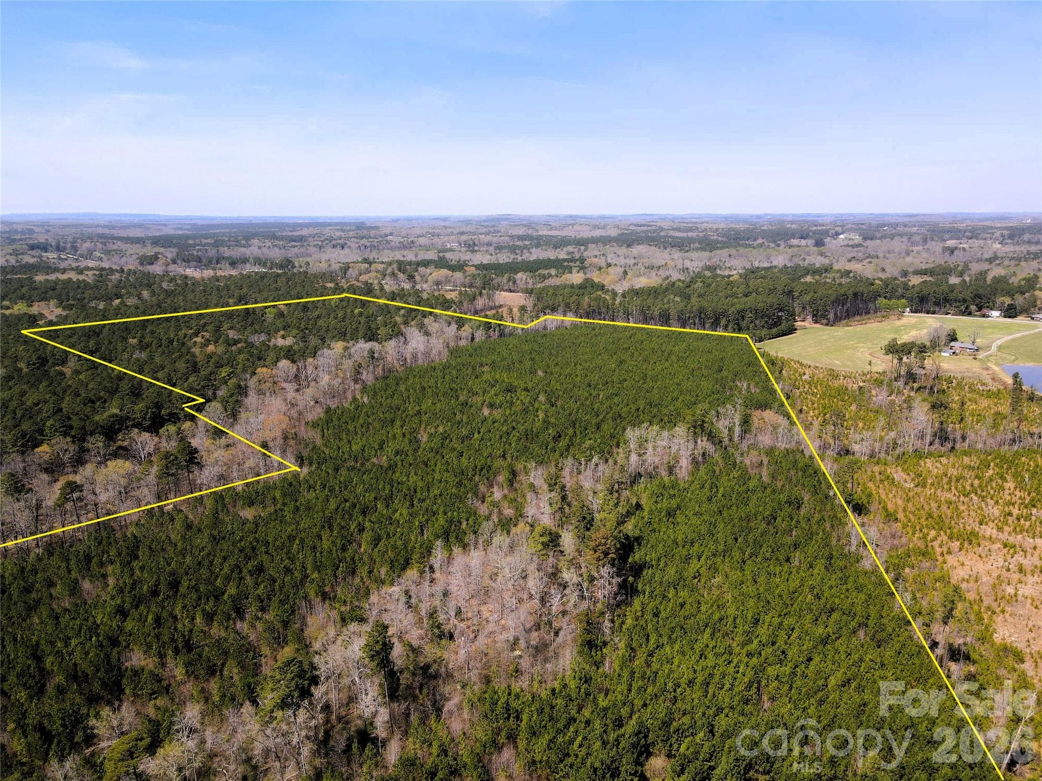 Looking NW from the SW corner - Chapel Hill
