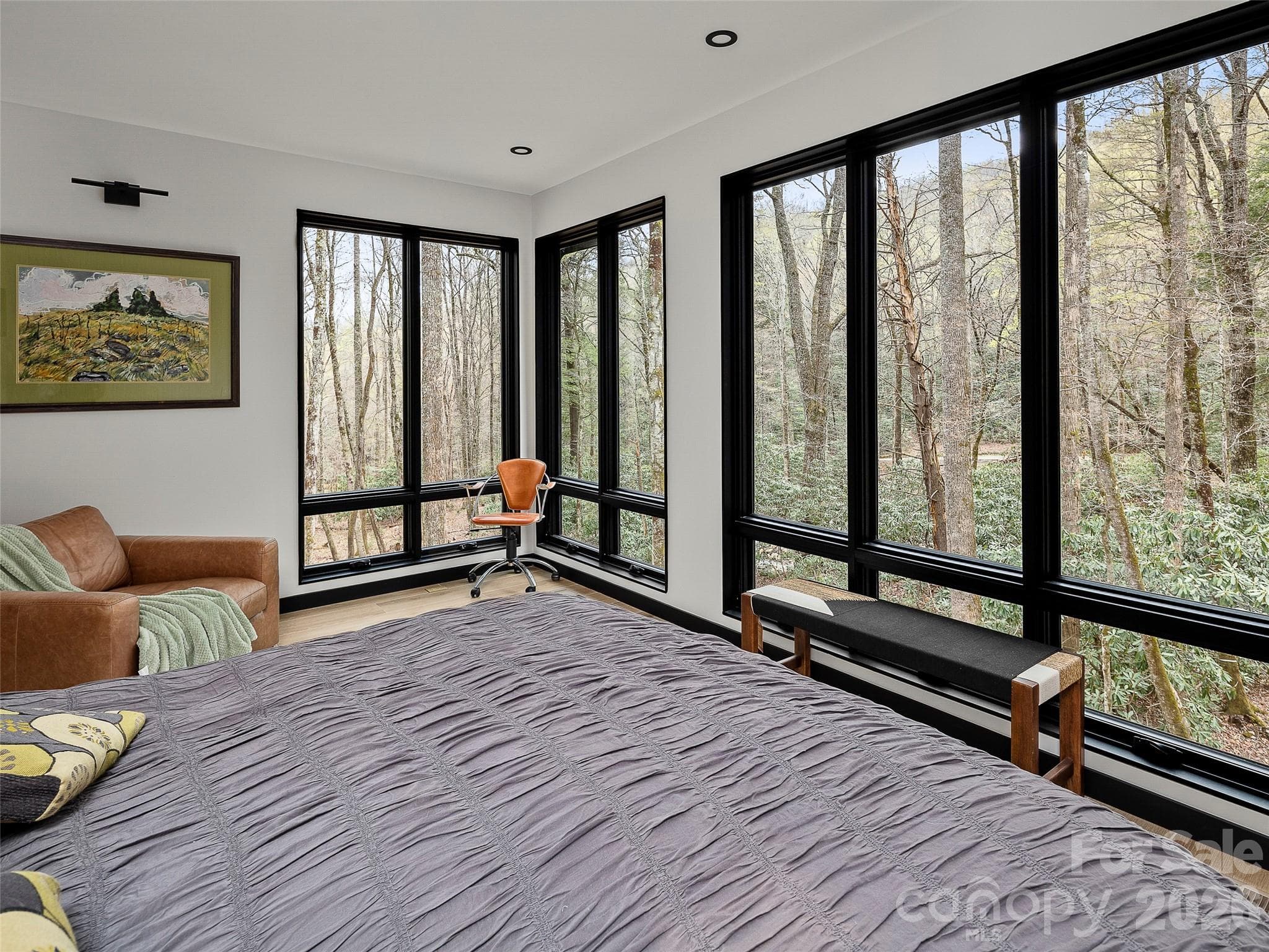 Primary Suite with lots of natural light - 80 Hemlock Circle, Black Mountain