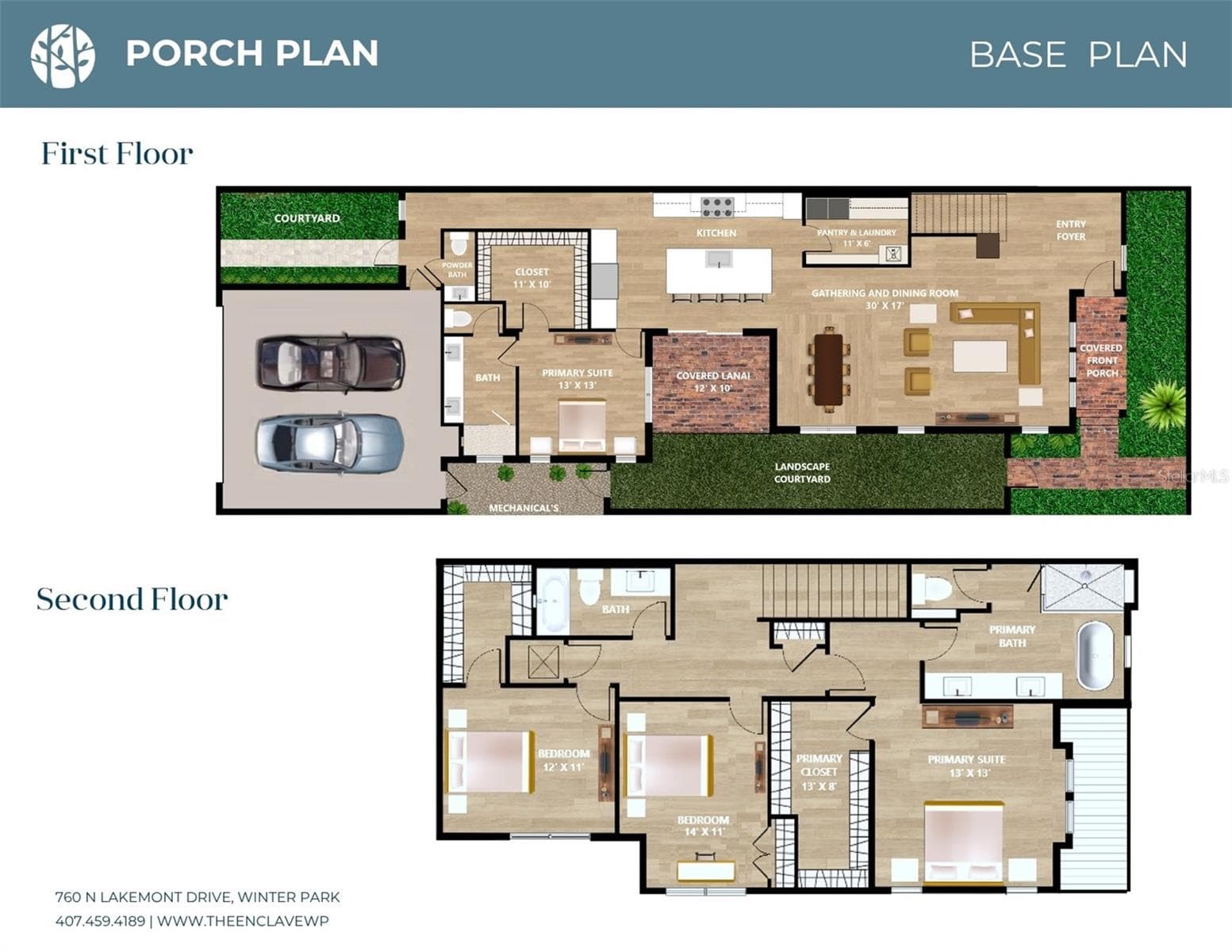 Townhouse at 901 ENCLAVE PL, WINTER PARK, photo 2 of 11