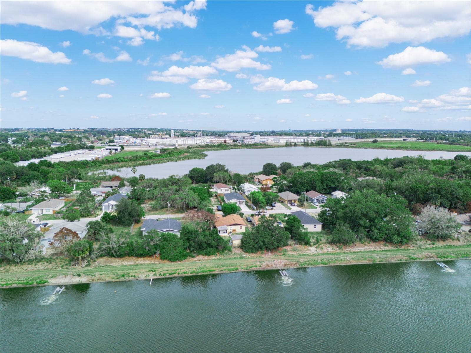 Aerial view - 129 W NORTHSIDE DR, LAKE WALES