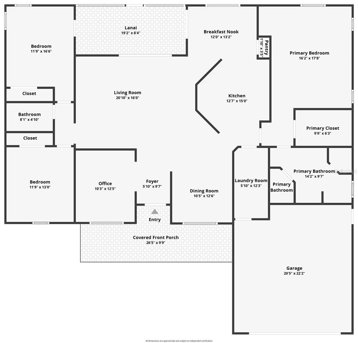 Floor Plan - 4319 NW 4TH CIR, OCALA