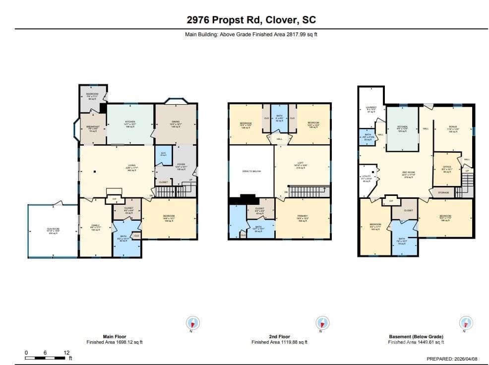 Single Family Residence at 2976 / 2980 Propst Road, Clover, photo 4 of 40