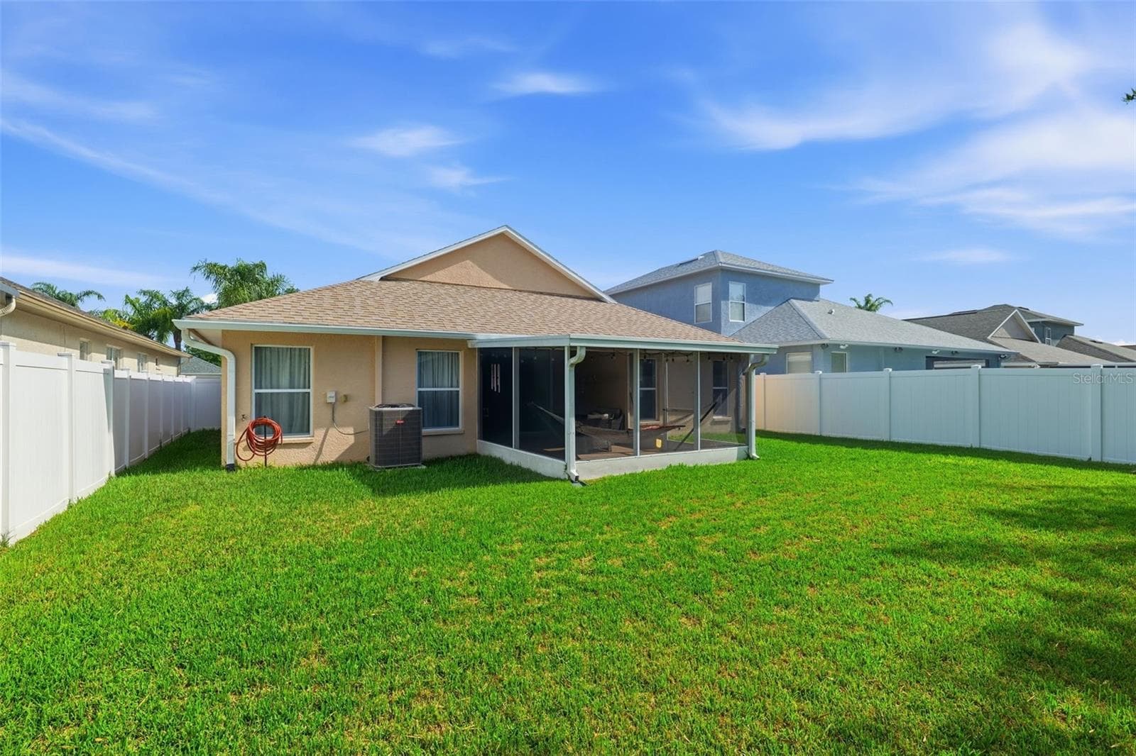 Large backyard, ready for your future pool - 16810 TAYLOW WAY, ODESSA