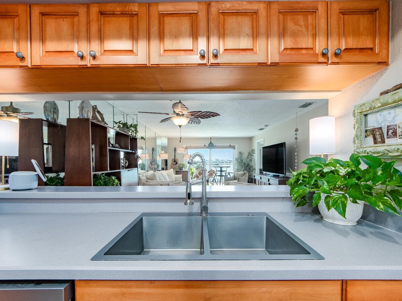 New Sleek Kitchen Sink and Faucet - 610 ISLAND WAY #407, CLEARWATER BEACH