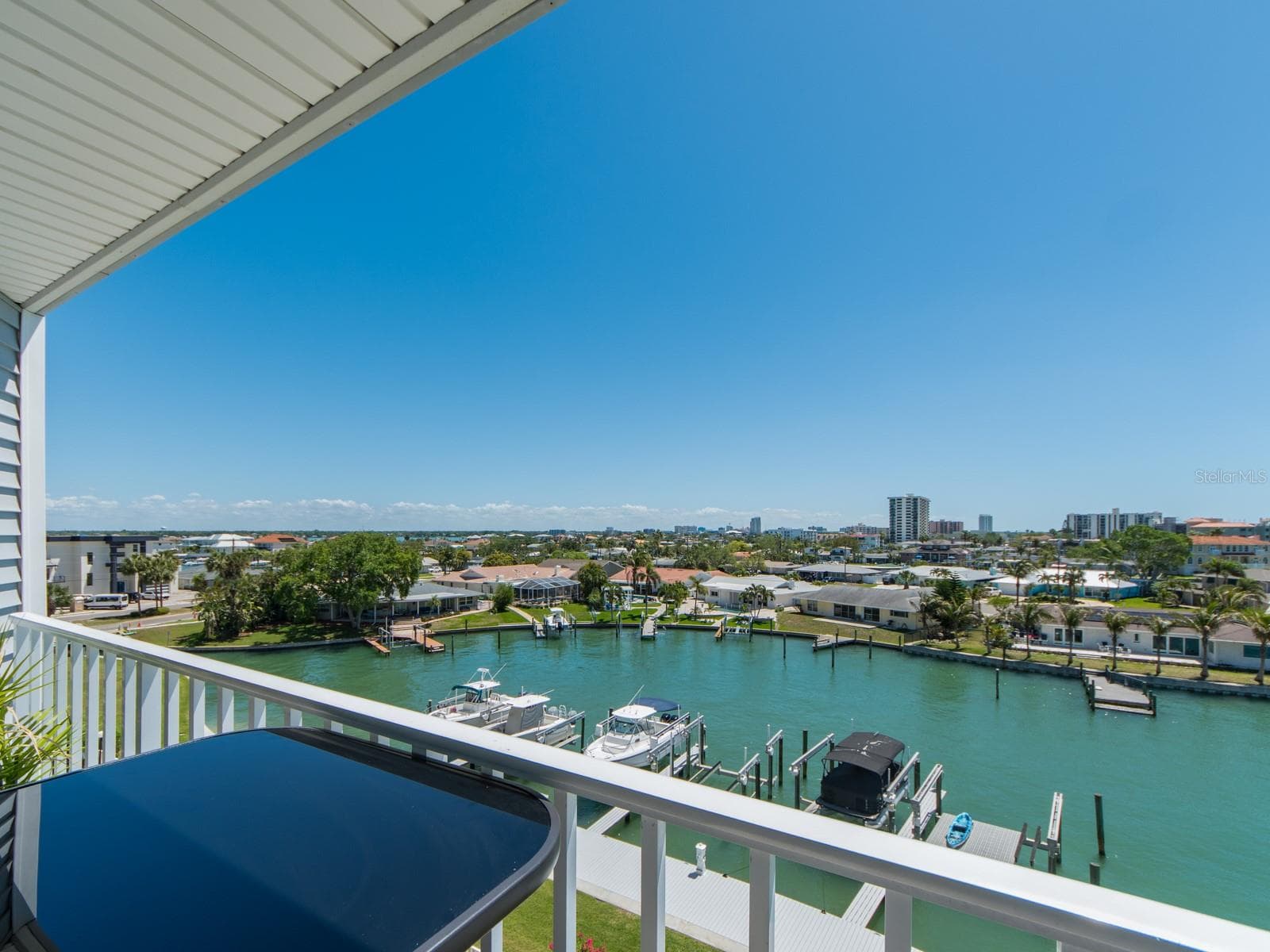View From Condo towards Downtown Clearwater FL - 610 ISLAND WAY #407, CLEARWATER BEACH