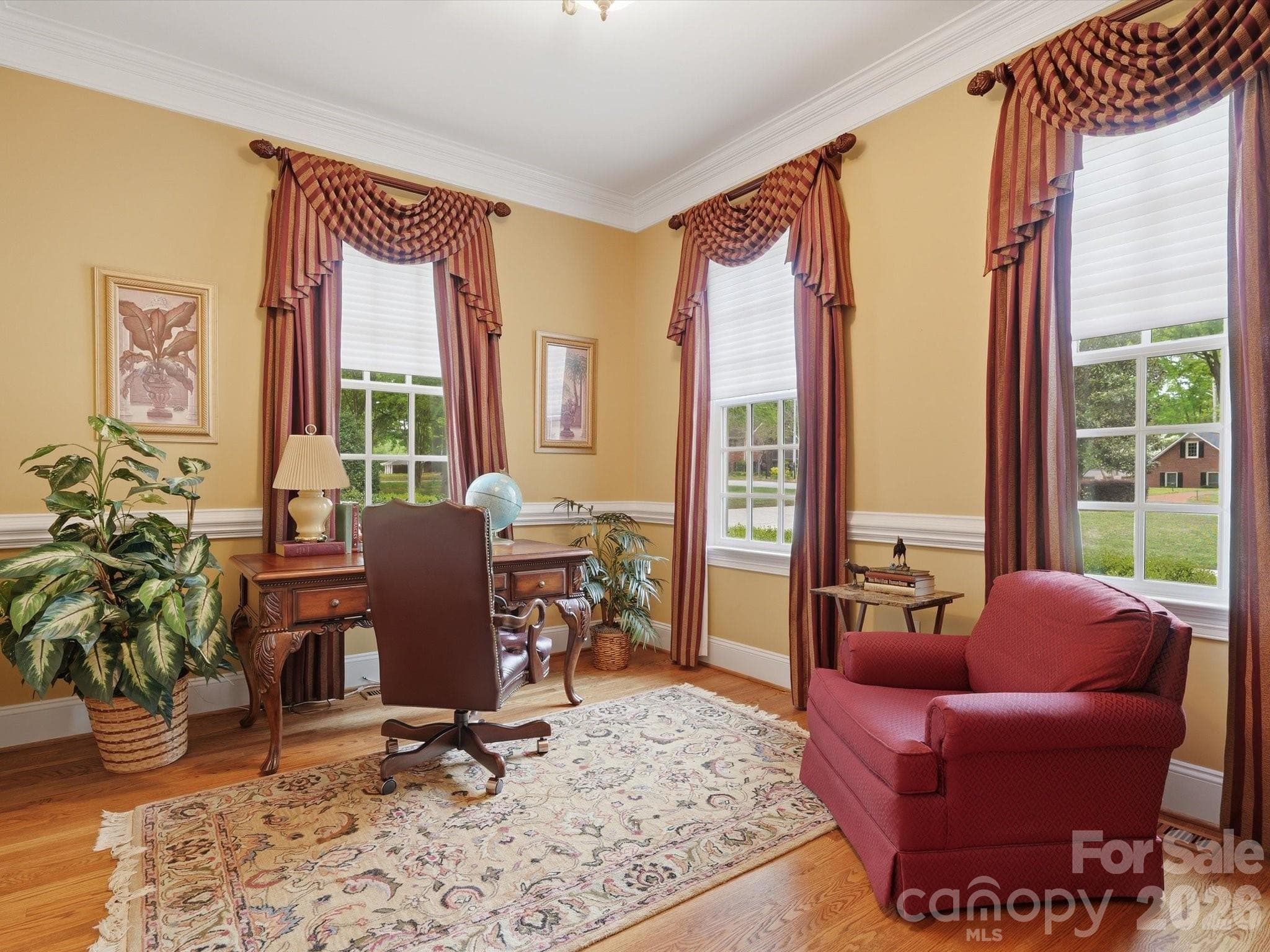 Office/ 4th Bed with one walk in closet large enough to convert to additional bath or smaller office.  Additional double door closet as well. - Monroe