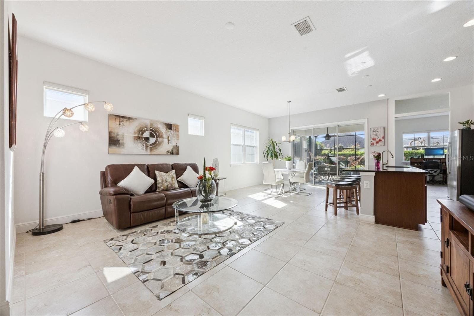 Living Room - 4902 W FOUNTAINWOOD DR, ST CLOUD