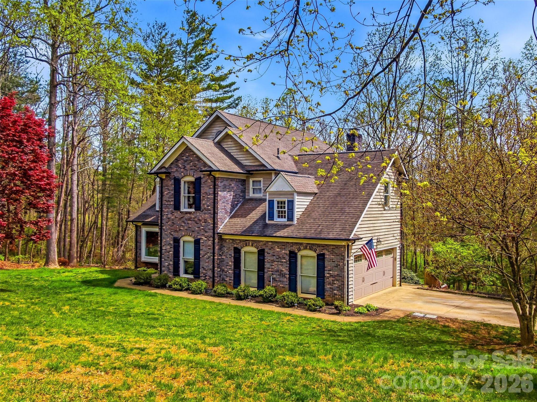 Ample parking and a two car garage. - Fletcher
