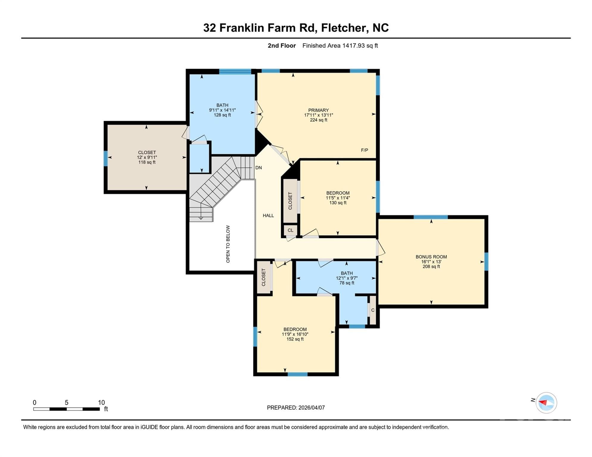 Upper level - 32 Franklin Farm Road, Fletcher