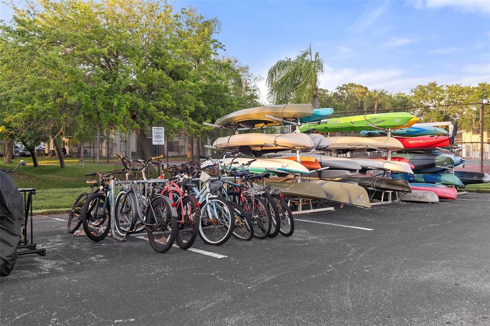 Community includes kayak and bike storage - 200 INTERNATIONAL DRIVE #815, CAPE CANAVERAL