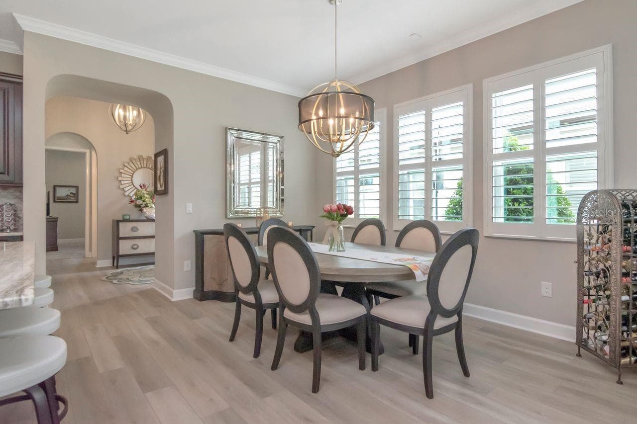 Dining Area - 4170 BARLETTA CT, WESLEY CHAPEL