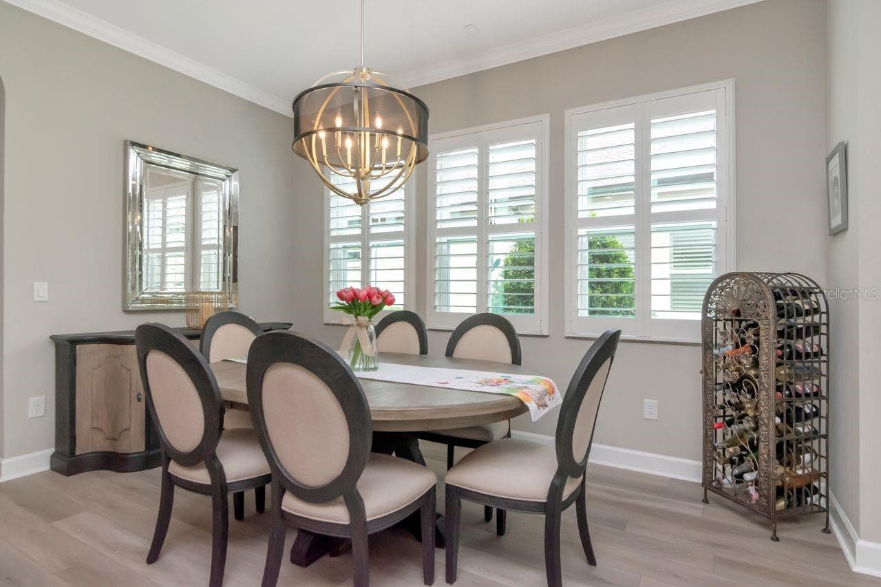 Dining Area - 4170 BARLETTA CT, WESLEY CHAPEL