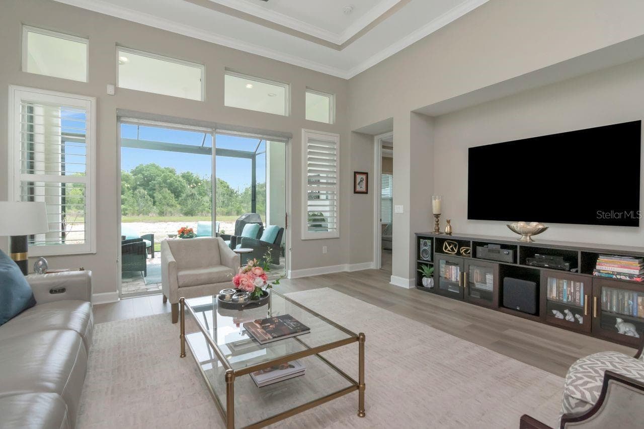 Living Room - 4170 BARLETTA CT, WESLEY CHAPEL