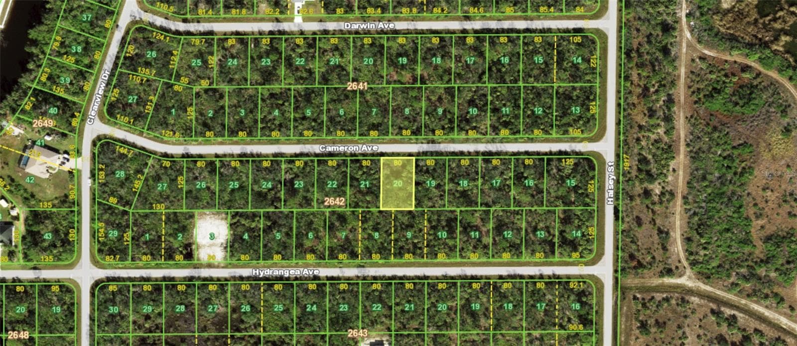 Land at 14215 CAMERON AVE, PORT CHARLOTTE, photo 2 of 3