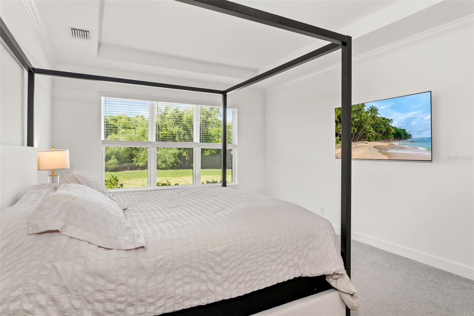 Primary Suite featuring Tray Ceiling and a great view - 4520 POND BROOK CT, LAKEWOOD RANCH