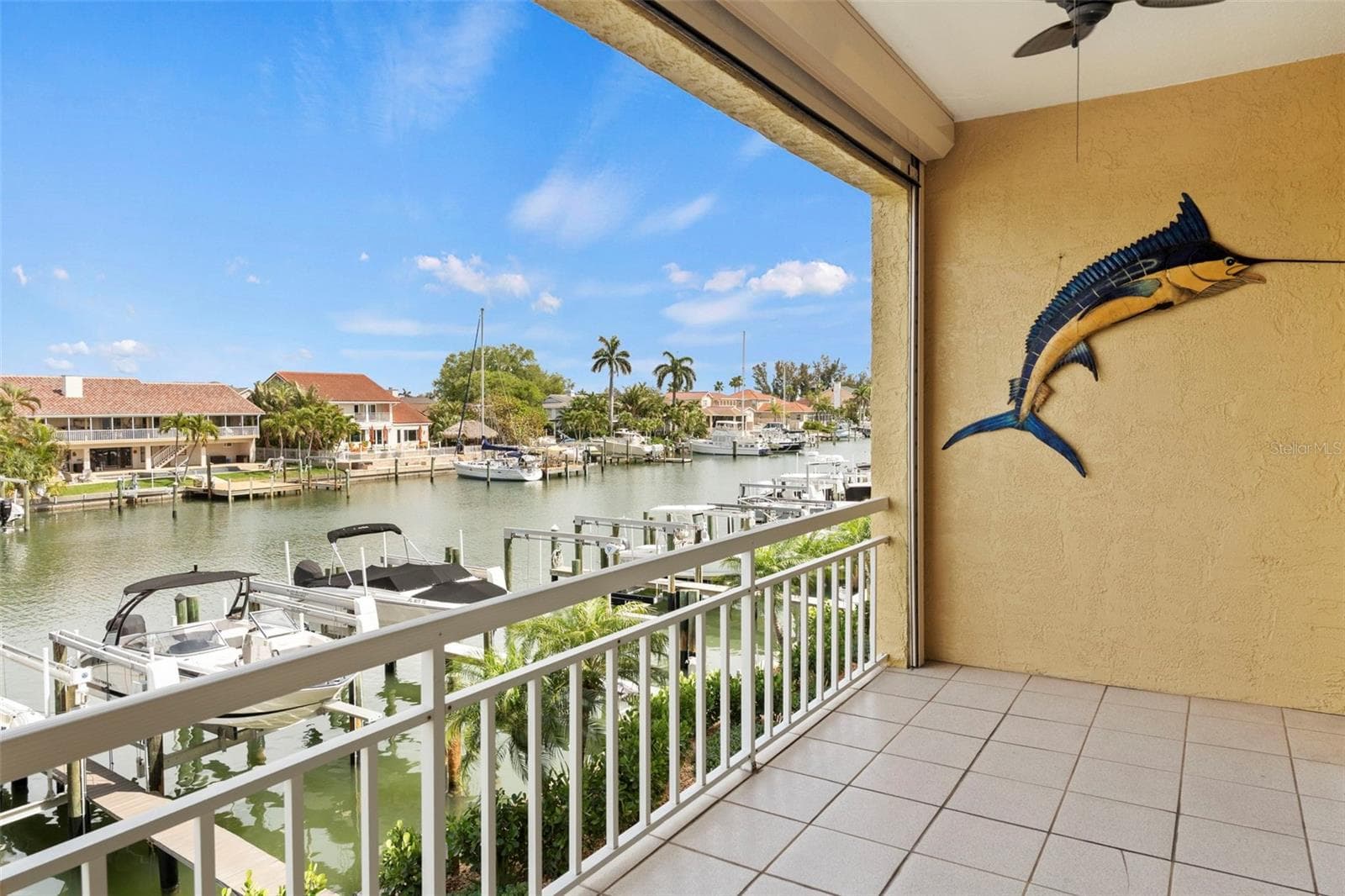 Private Porch from Main Living Level - 1071 PINELLAS BAYWAY S, ST PETERSBURG