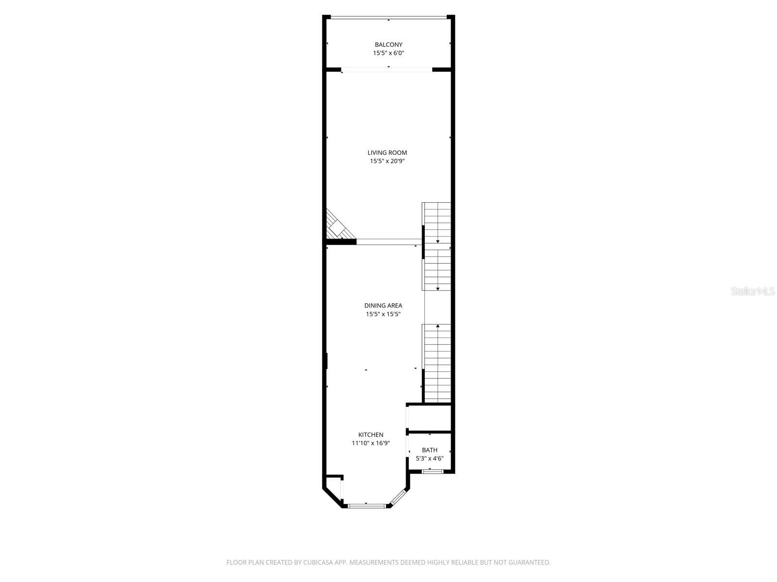 Main Living Level - 1071 PINELLAS BAYWAY S, ST PETERSBURG
