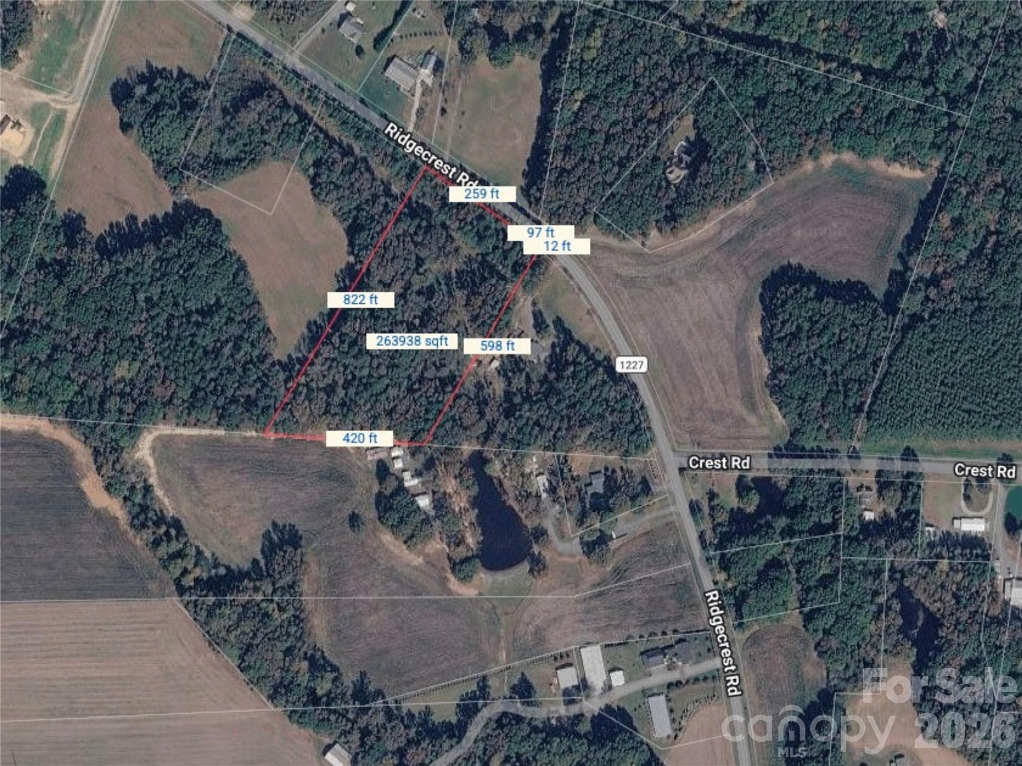 Acreage at 00 Ridgecrest Road, Locust, photo 2 of 7