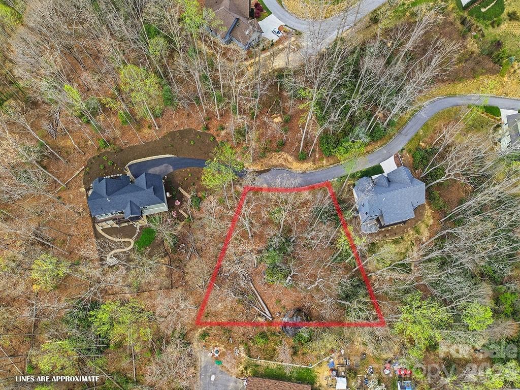 This gorgeous lot has a desirable level building area. - Hendersonville