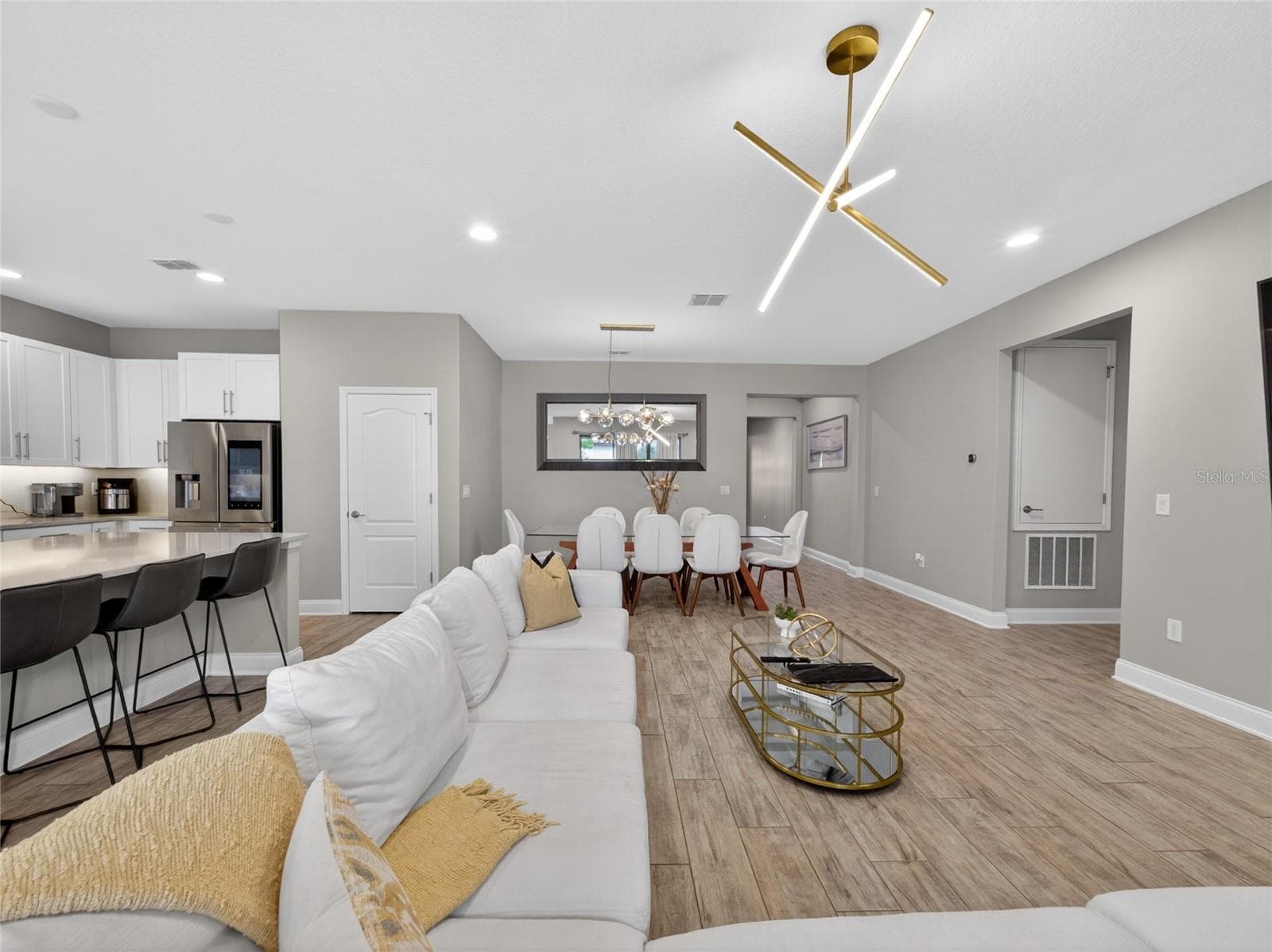 Open Floor Plan View from Back of Home - 11209 LEMON LAKE BLVD, ORLANDO