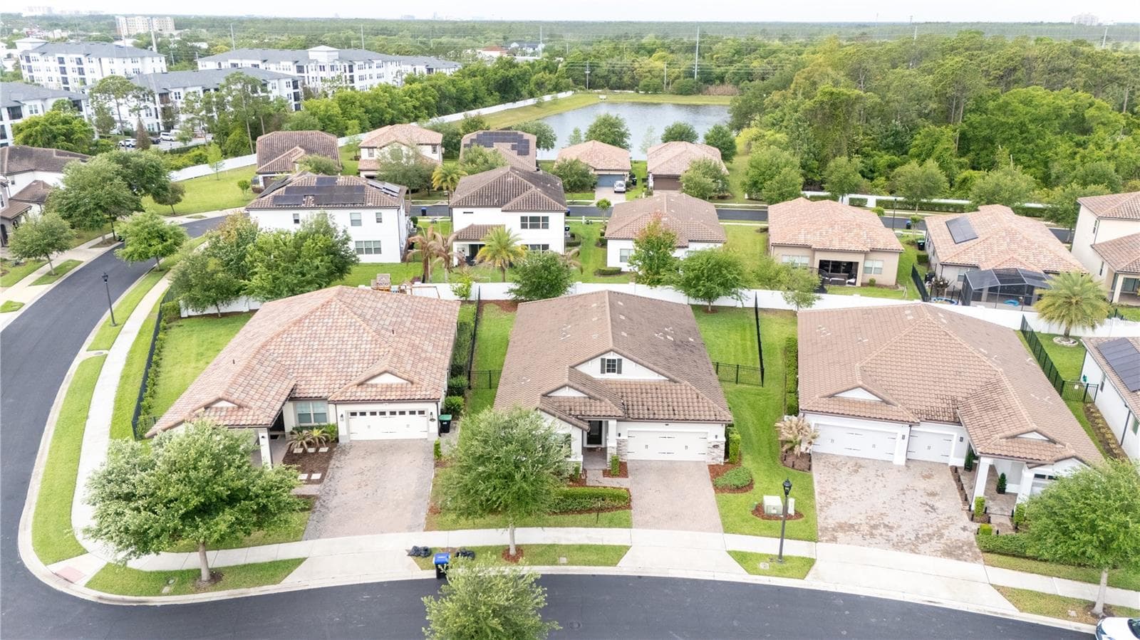 Aerial View - 11209 LEMON LAKE BLVD, ORLANDO