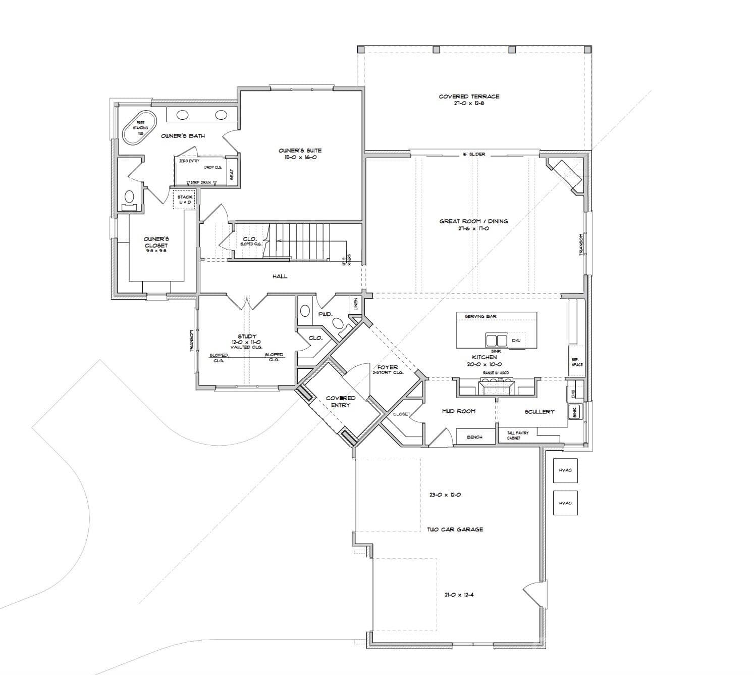 1st floor floorplan - 1226 Royal Prince Court, Charlotte