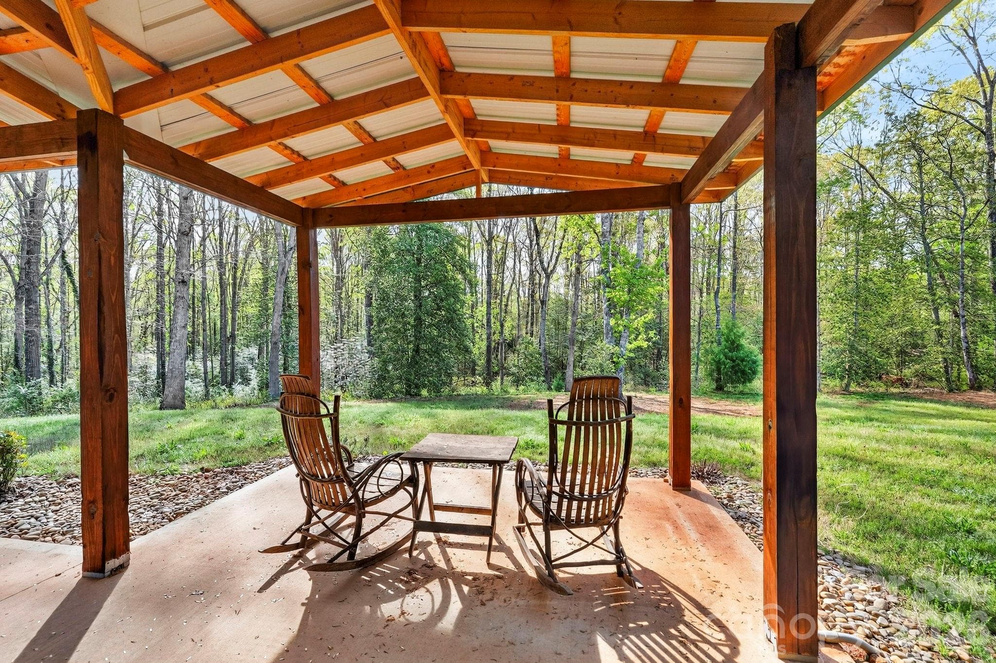 Back Porch off Master Bedroom - 3326 Crowder Ridge Road, Shelby