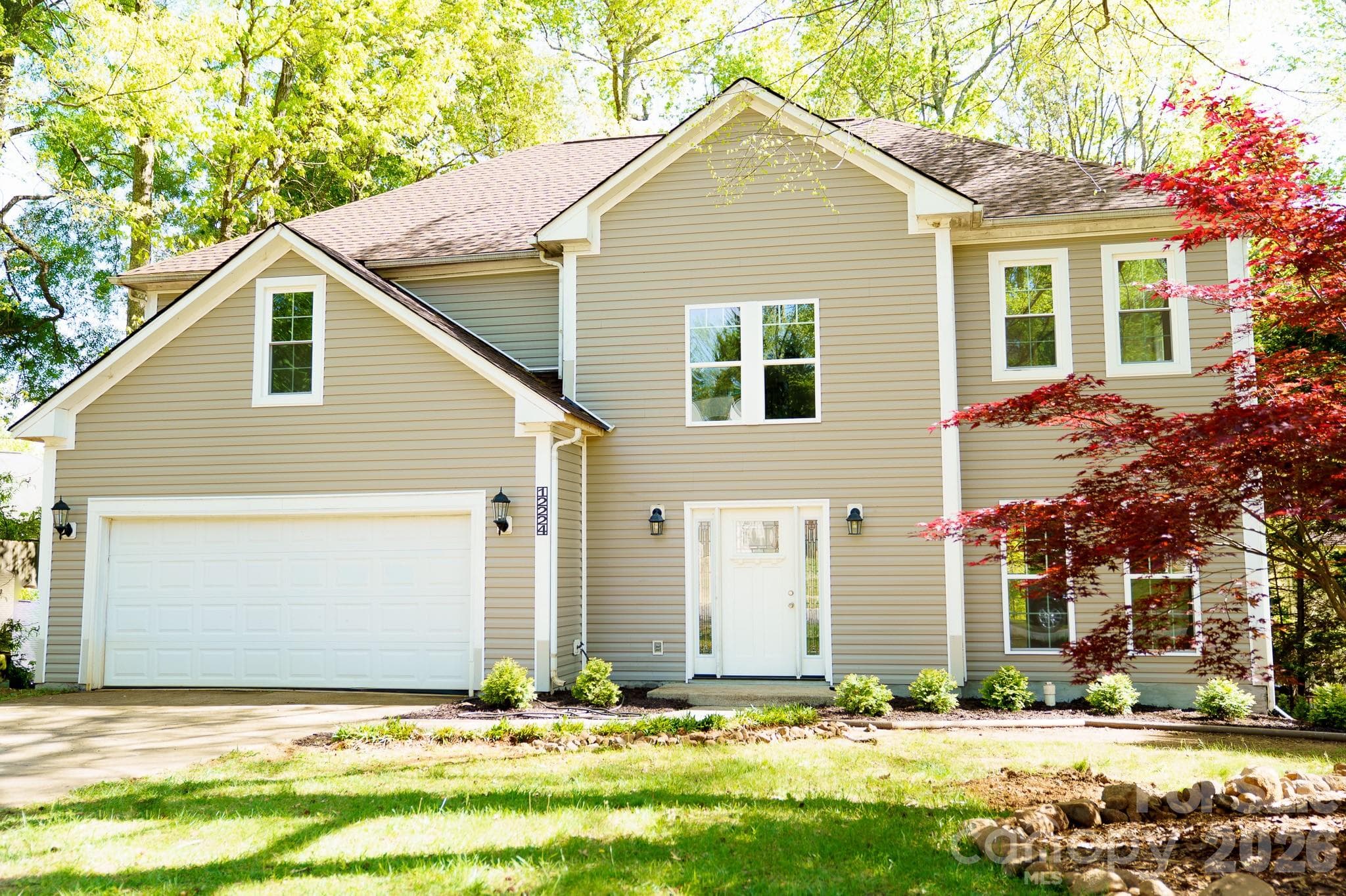 Front Exterior - 12224 Sutters Hill Court, Charlotte