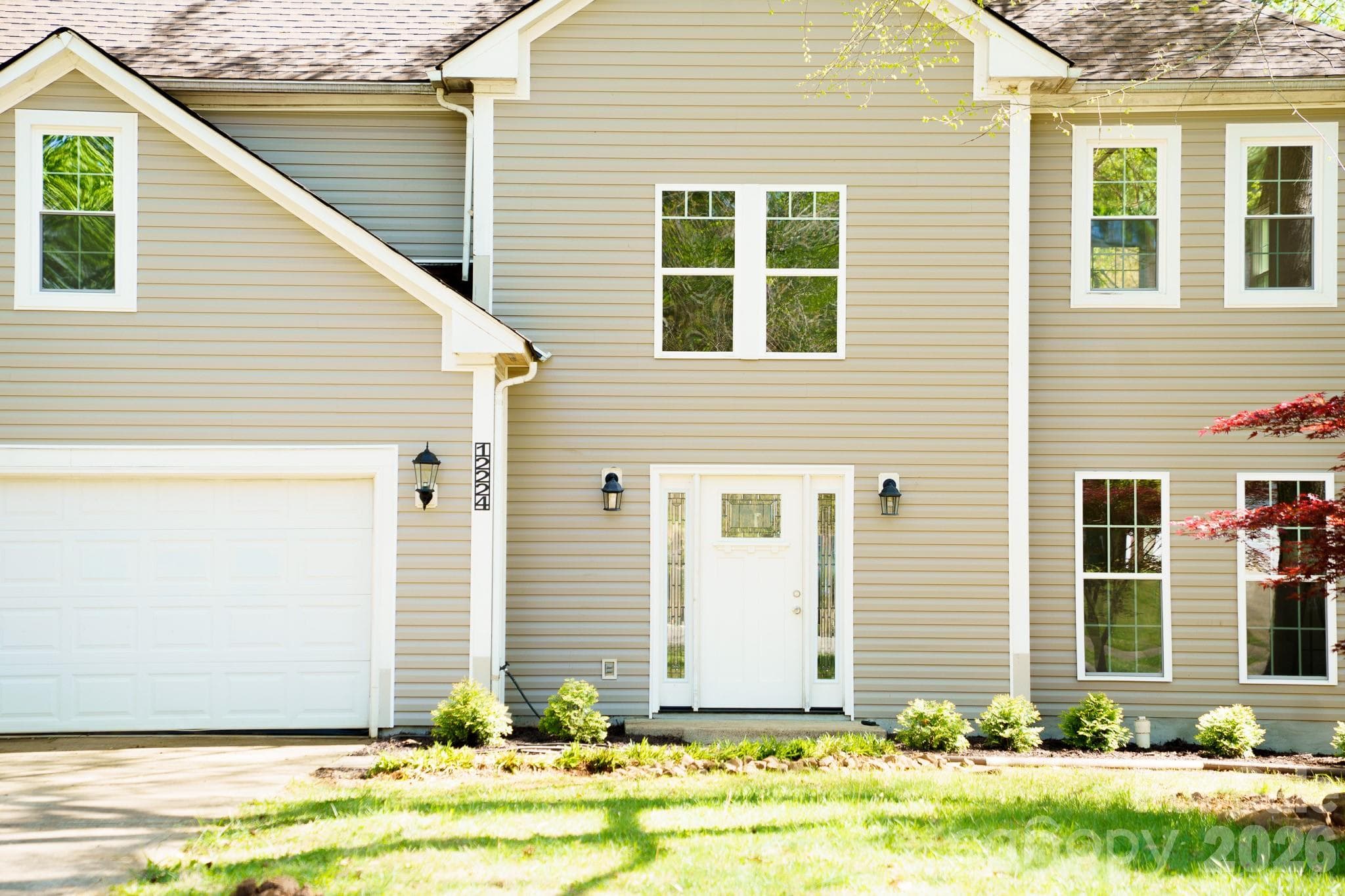 Front Exterior - 12224 Sutters Hill Court, Charlotte