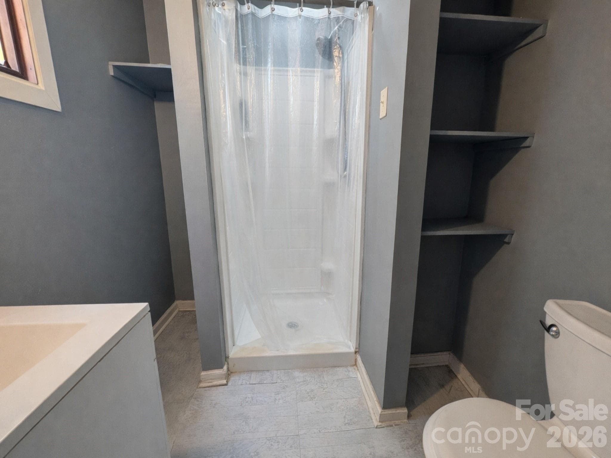 Virtually Staged Primary Bathroom - Rock Hill