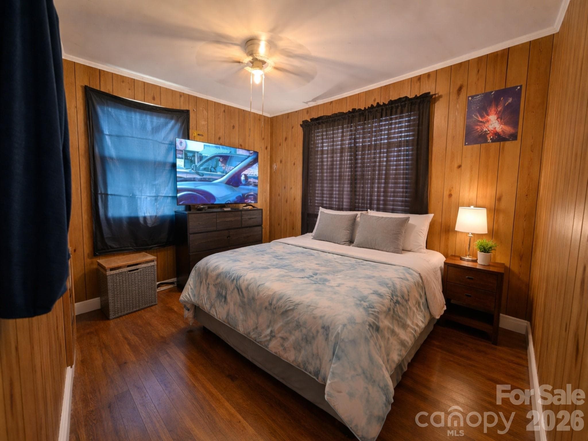 Virtually Staged Bedroom - 731 Finley Road, Rock Hill