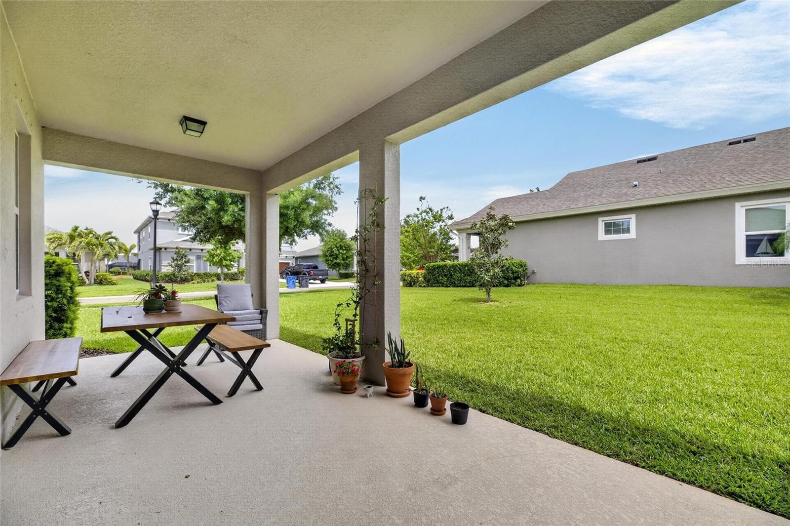 Covered Rear Lanai - 6309 SHADOWLAKE DR, APOLLO BEACH