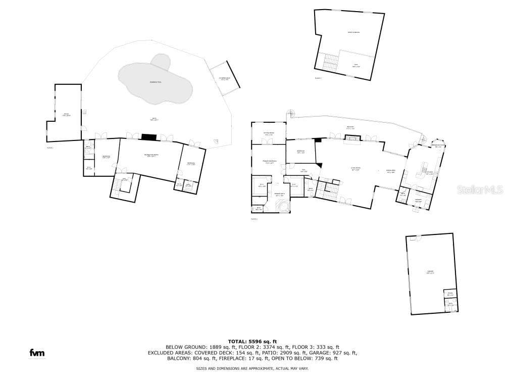 Main House Floor Plan - 7650 N WHIPPOORWILL TER, HERNANDO