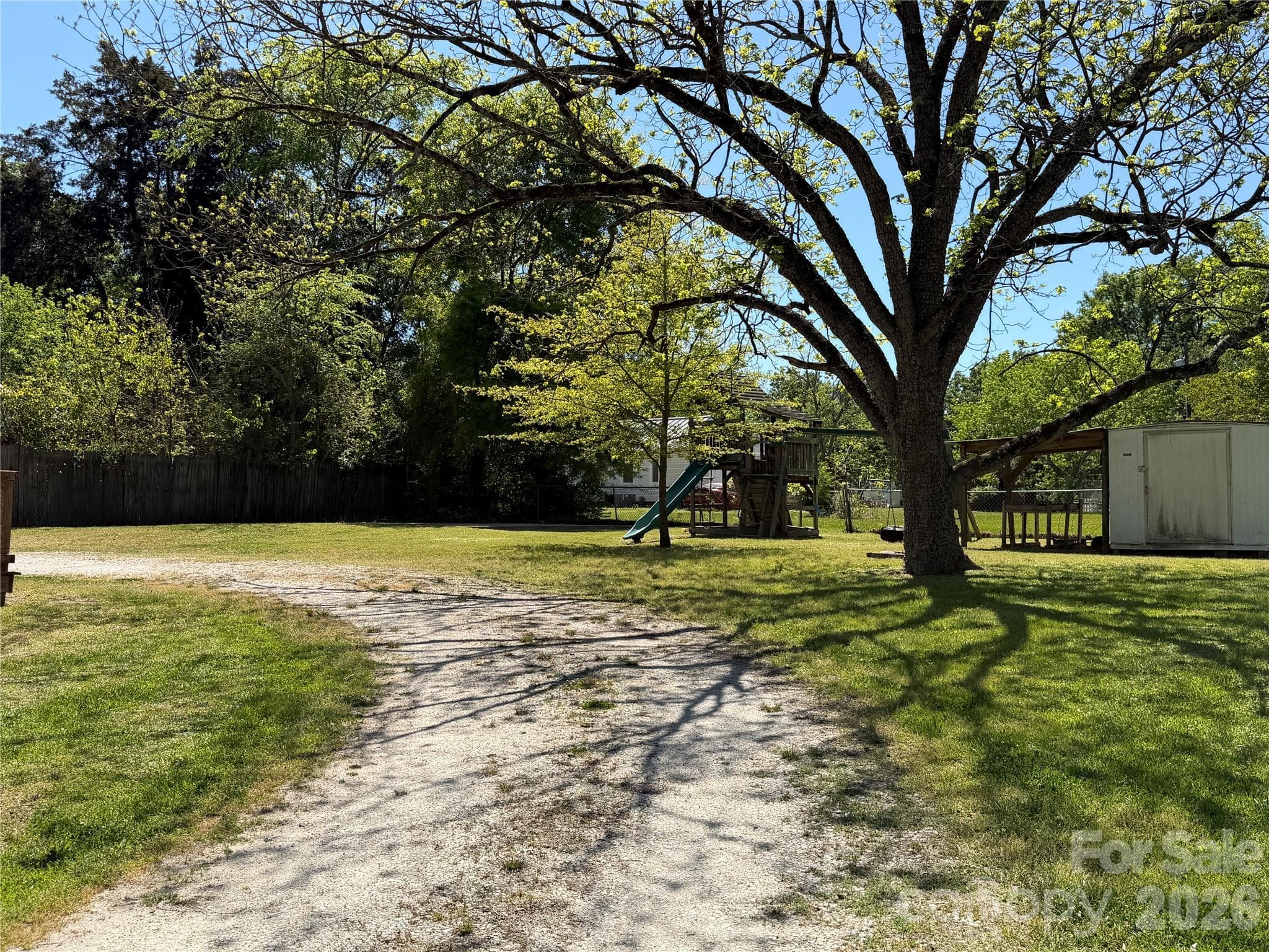 Can you imagine a swing in this tree, or even a tree house? - 612 Ballard Street, Chester