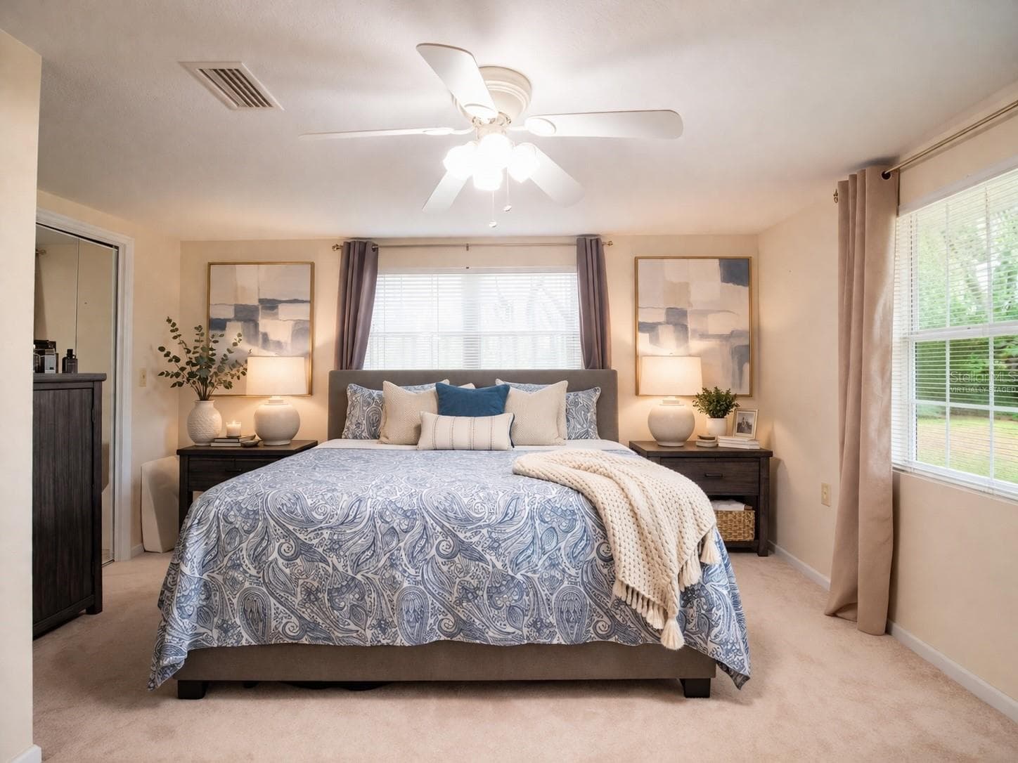 Primary Bedroom"virtually staged" - 7893 S US HIGHWAY 441, LAKE CITY