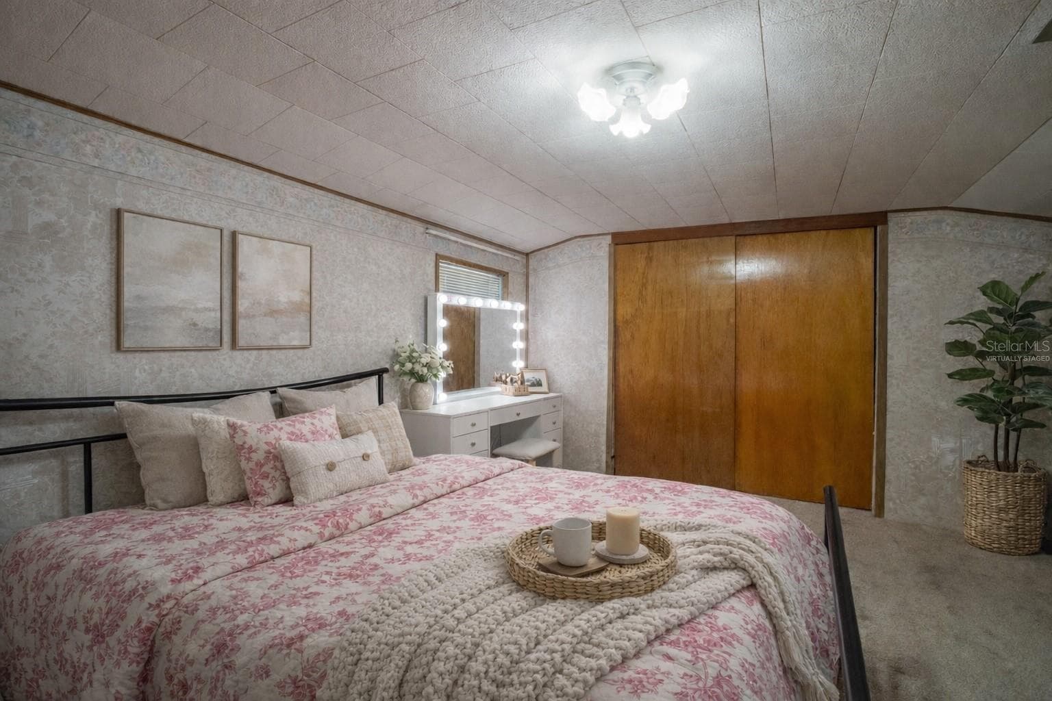 Bedroom"virtually staged" - 7893 S US HIGHWAY 441, LAKE CITY