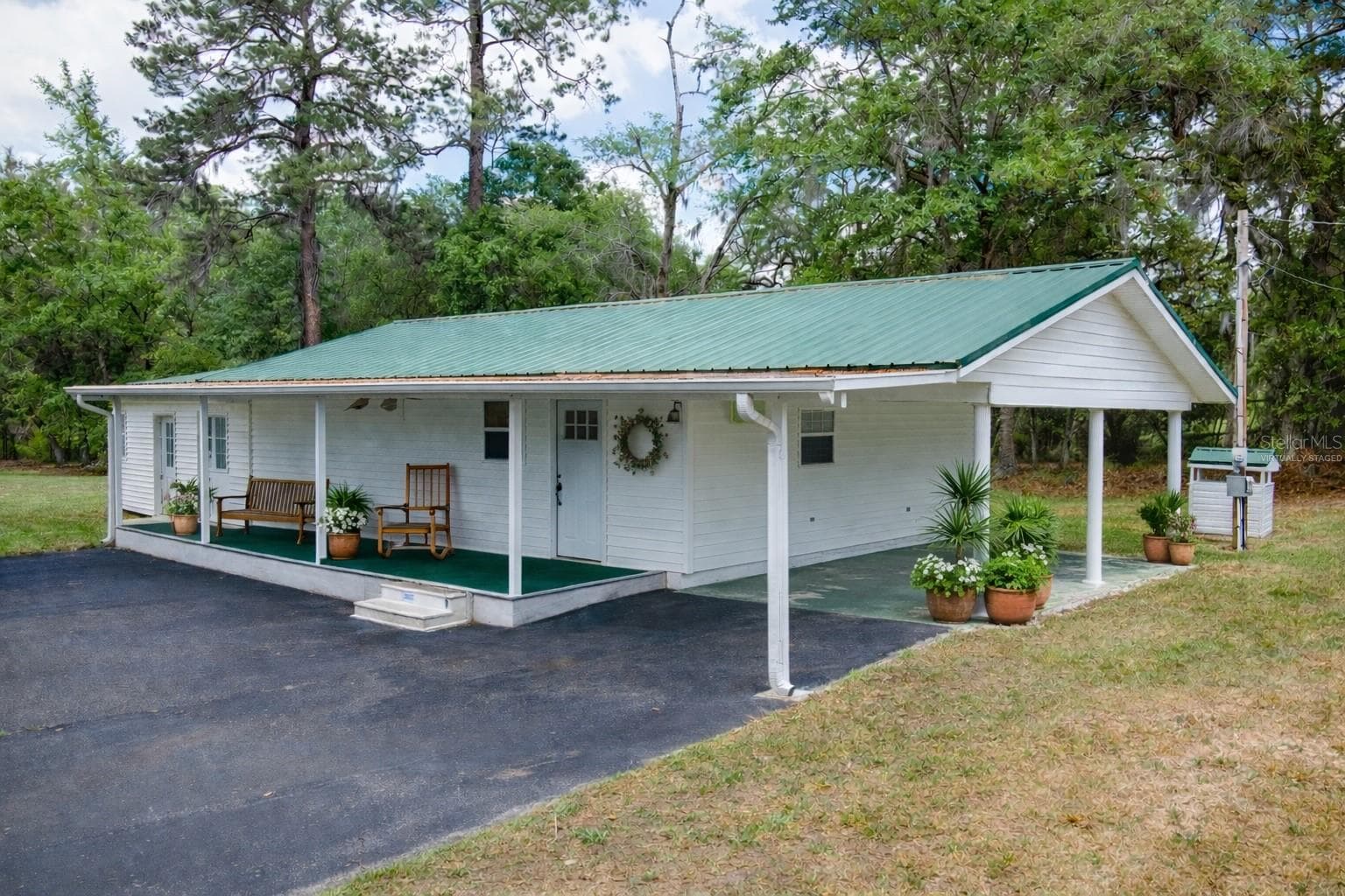 ADU exterior view"virtually staged" - 7893 S US HIGHWAY 441, LAKE CITY