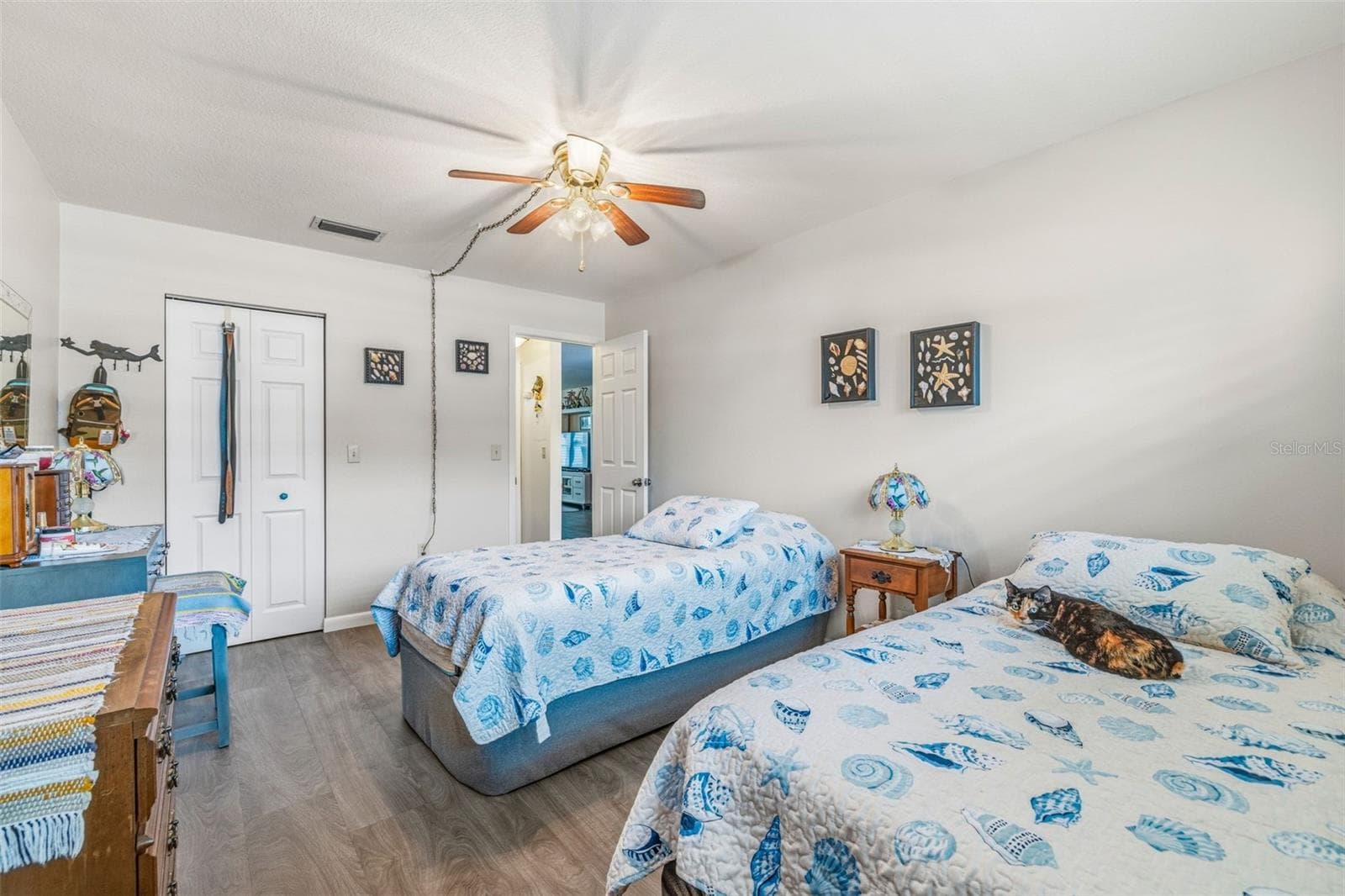 Primary bedroom with closet space - 5521 80TH ST N #212, ST PETERSBURG