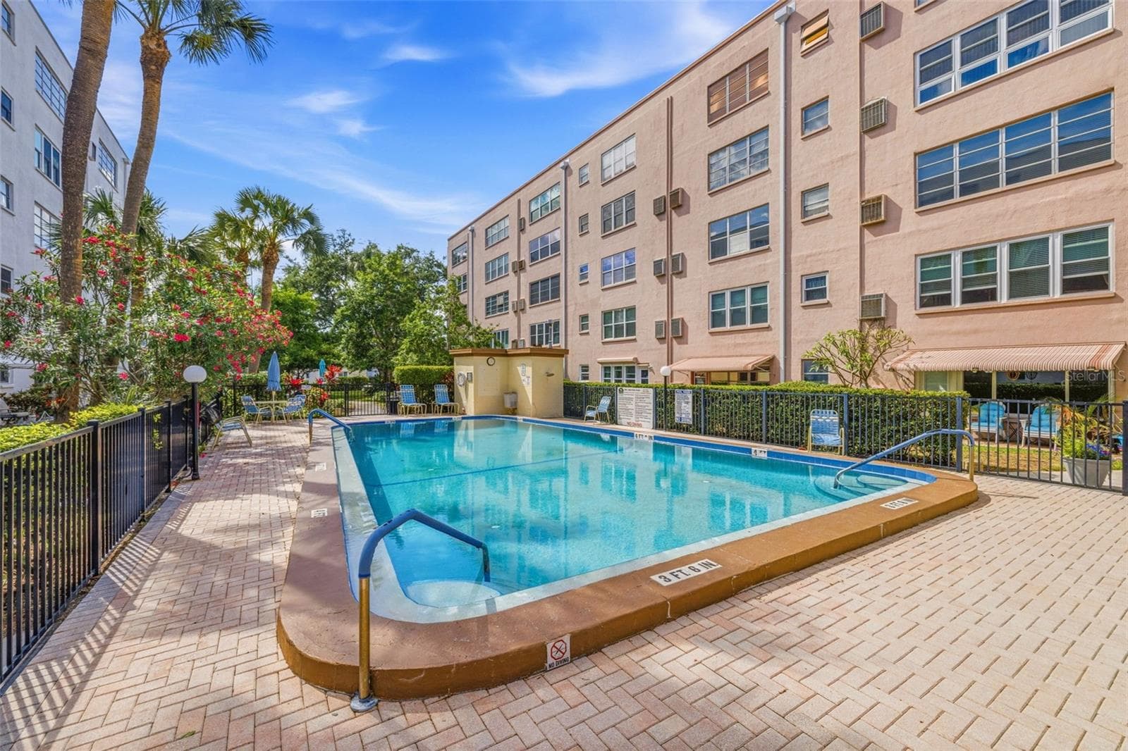 Community pool at Five Towns St. Petersburg - 5521 80TH ST N #212, ST PETERSBURG